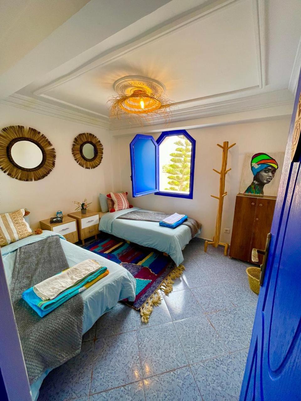 Bed and Breakfast Surf & Salsa Ocean House Tamraght Exteriér fotografie