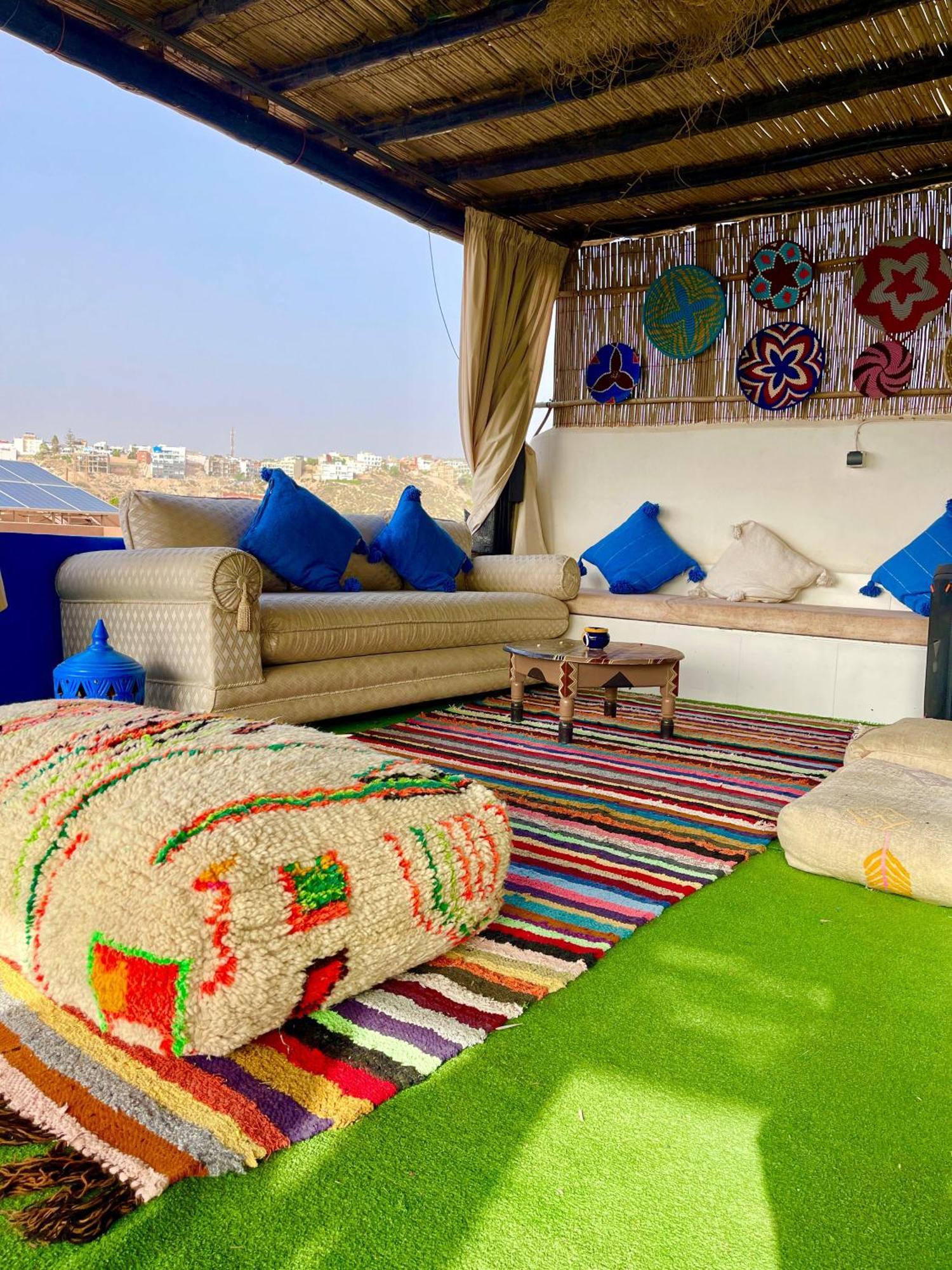 Bed and Breakfast Surf & Salsa Ocean House Tamraght Exteriér fotografie